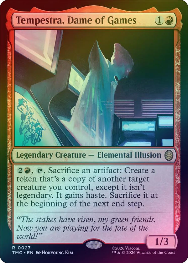 Tempestra, Dame of Games (Surge Foil) (TMC)