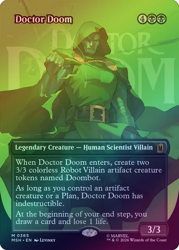 Doctor Doom - Logo Showcase (Foil) (MSH) (Pre-Order)