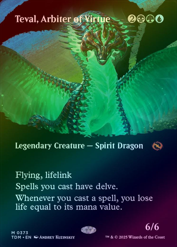 Teval, Arbiter of Virtue - Clan Showcase (Foil) (TDM)