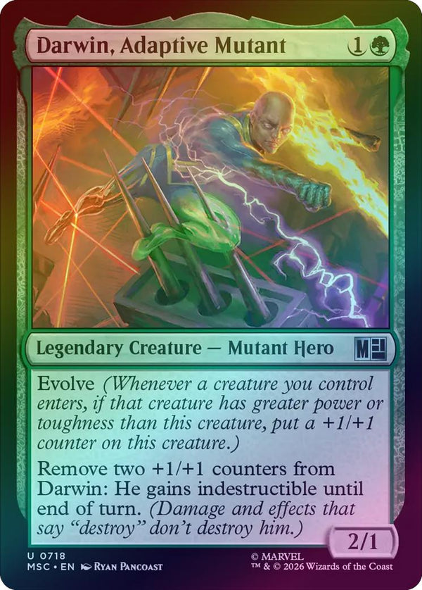 Darwin, Adaptive Mutant (Foil) (MSC)