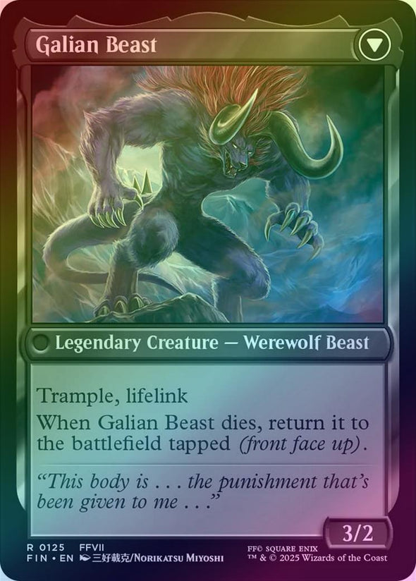 Vincent Valentine // Galian Beast (Foil) (FIN)