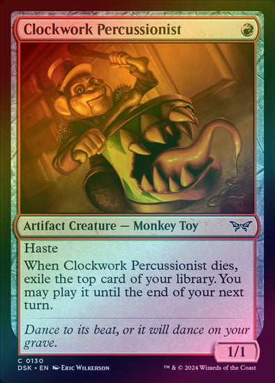 Clockwork Percussionist (Foil) (DSK)