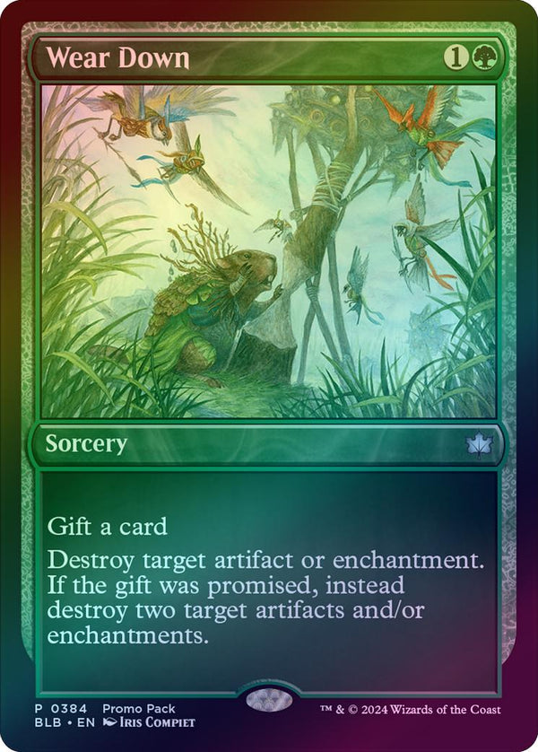 Wear Down - Dark Frame Promo Pack (Foil) (BLB)