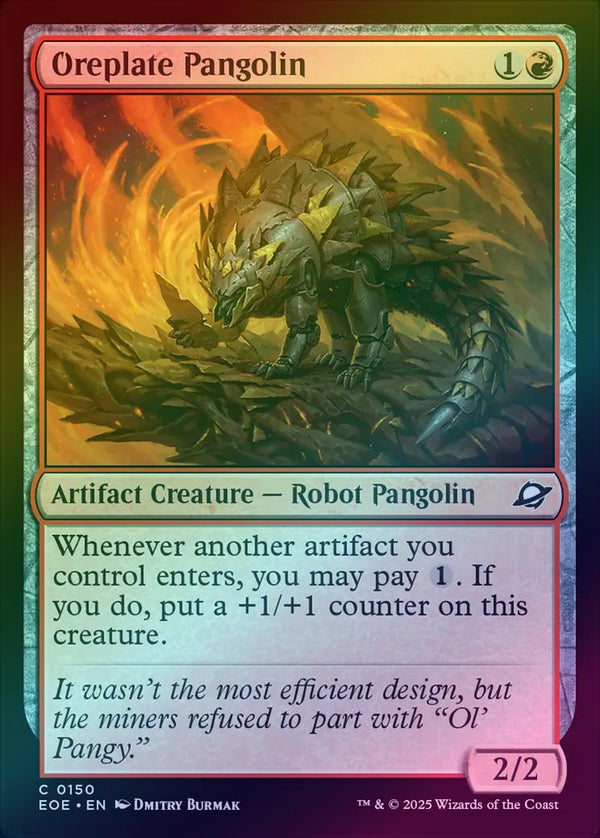 Oreplate Pangolin (Foil) (EOE)