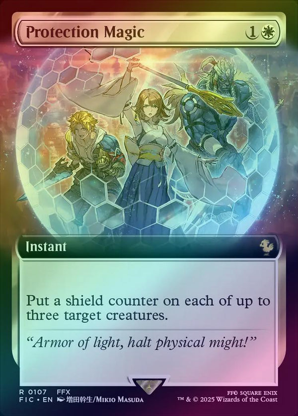 Protection Magic - Extended Art (Foil) (FIC)