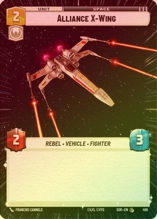 Alliance X-Wing (Hyperspace) - 496 - Common (Foil)