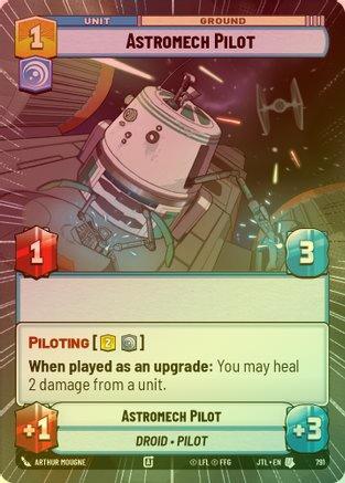 Astromech Pilot (Hyperspace) - 791 - Uncommon (Foil)