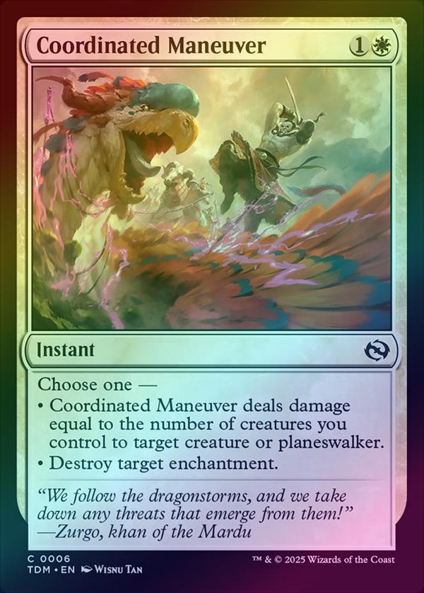 Coordinated Maneuver (Foil) (TDM)