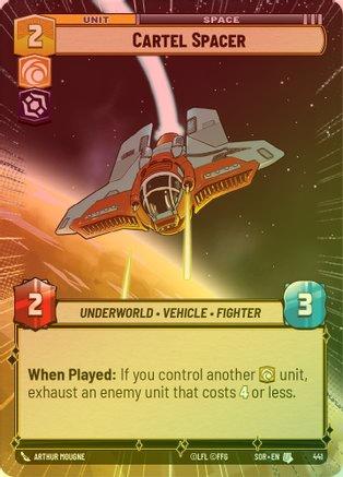 Cartel Spacer (Hyperspace) - 441 - Uncommon (Foil)