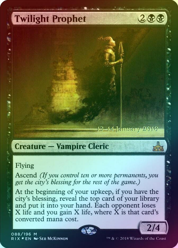 Twilight Prophet - Prerelease Promo (Foil) (PRIX)