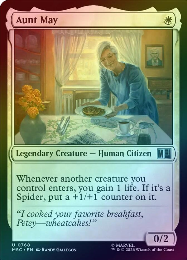 Aunt May (Foil) (MSC)