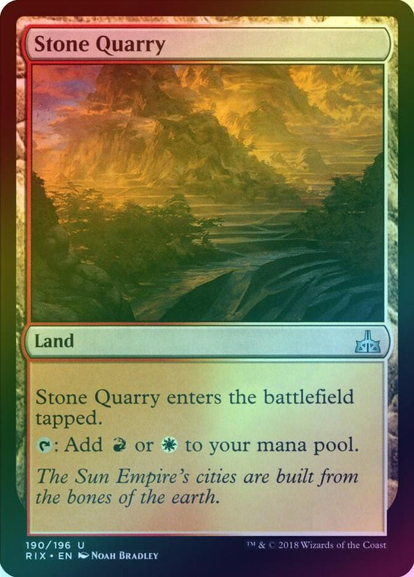 Stone Quarry (Foil) (RIX)