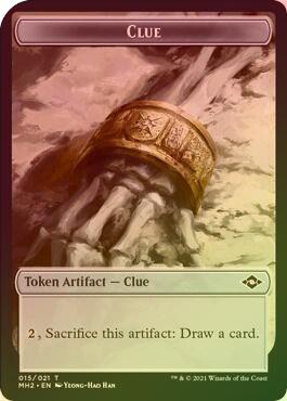 Clue (015) // Zombie Army (Foil) (MH2 Token)