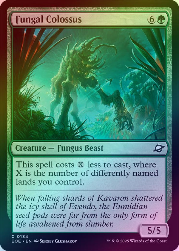 Fungal Colossus (Foil) (EOE)