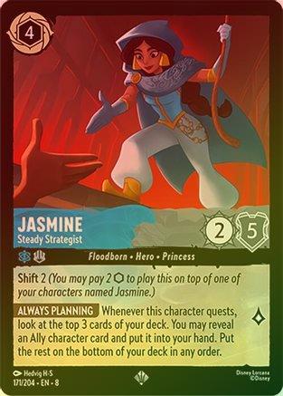 Jasmine (Steady Strategist) - 171/204 - Super Rare (Foil)