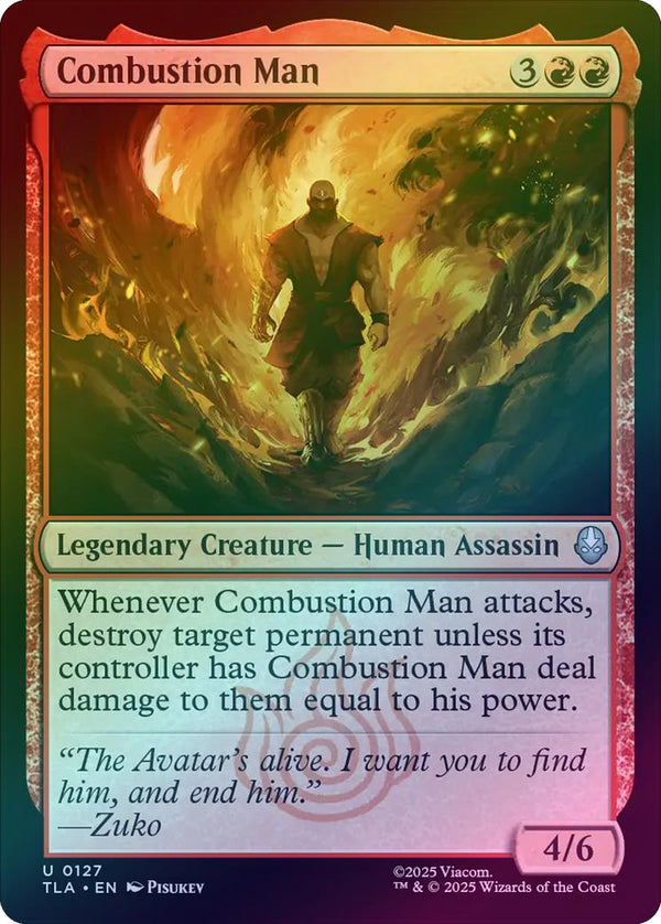 Combustion Man (Foil) (TLA)