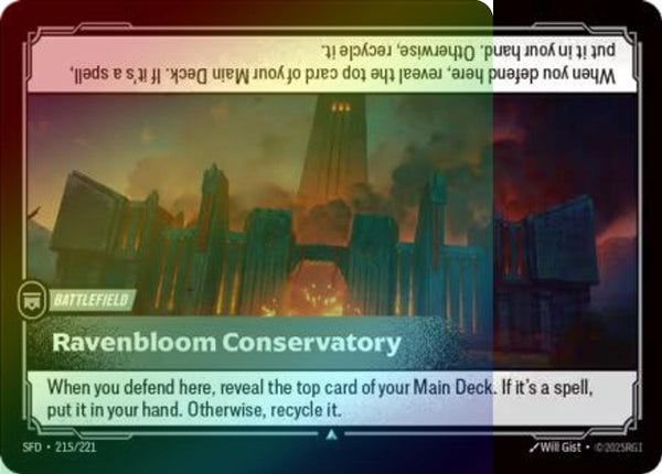 Ravenbloom Conservatory - 215/221 - Uncommon (Foil)