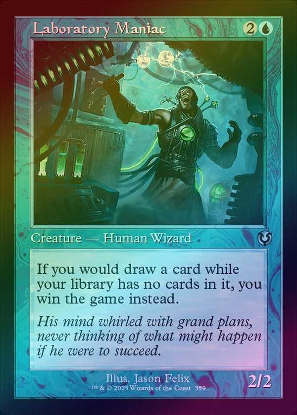 Laboratory Maniac - Retro Frame (Foil) (INR)
