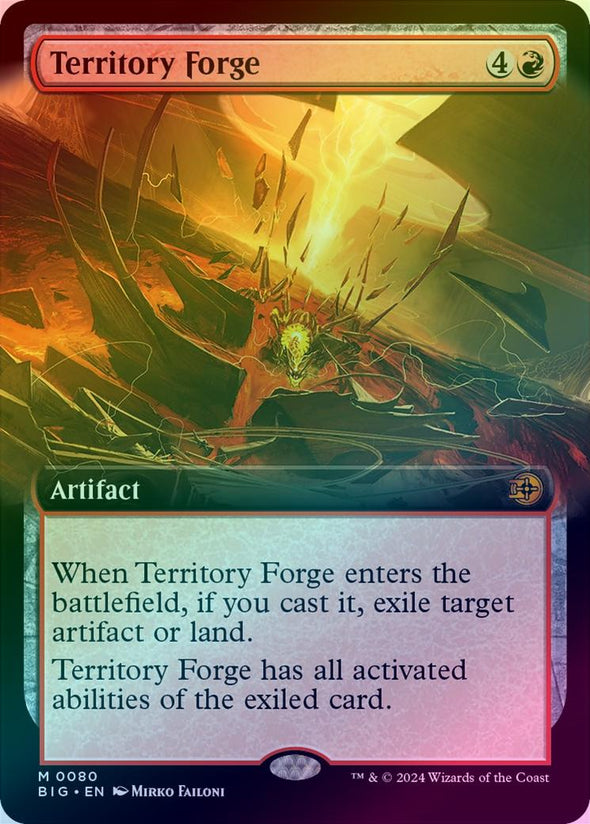 Territory Forge - Extended Art (Foil) (BIG)