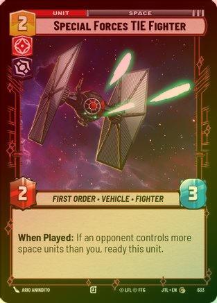 Special Forces TIE Fighter - 633 - Common (Foil)