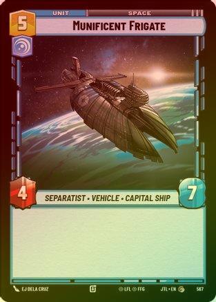 Munificent Frigate - 567 - Common (Foil)