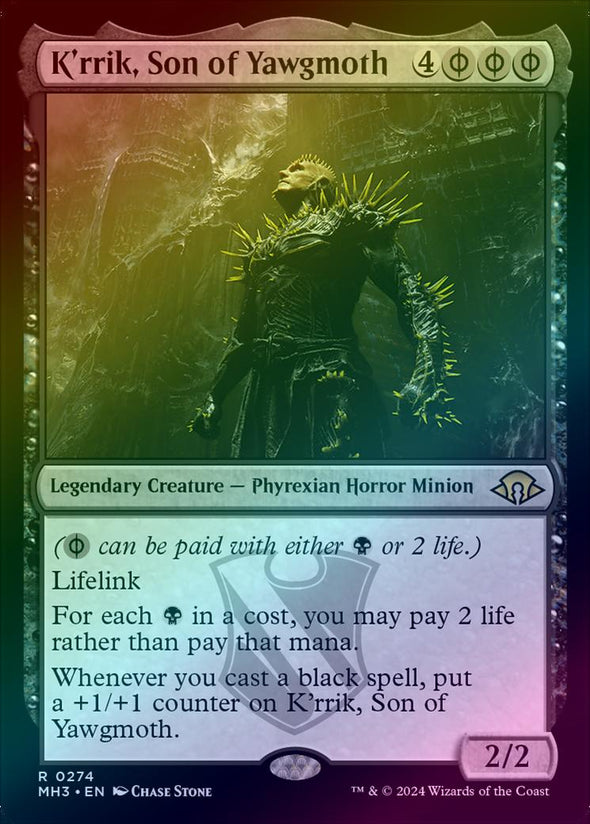 K'rrik, Son of Yawgmoth (Foil) (MH3)