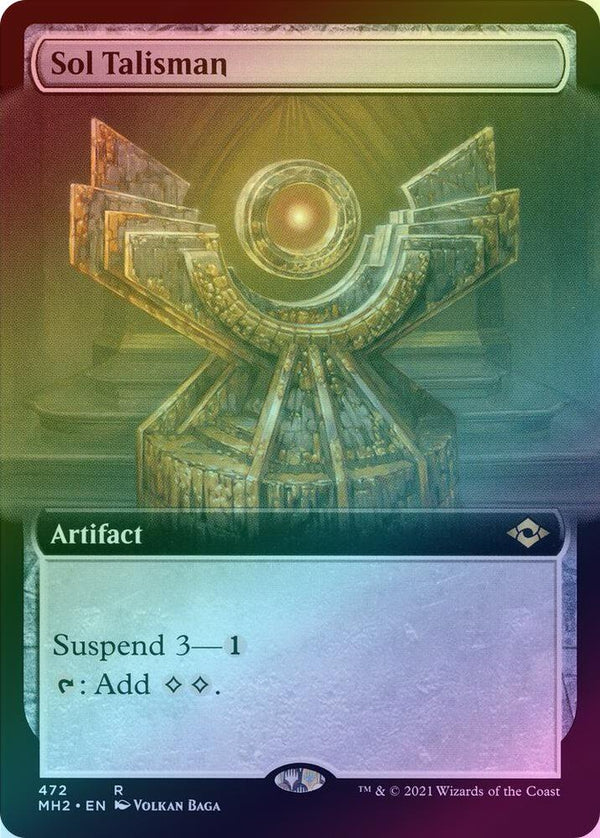 Sol Talisman - Extended Art (Foil) (MH2)