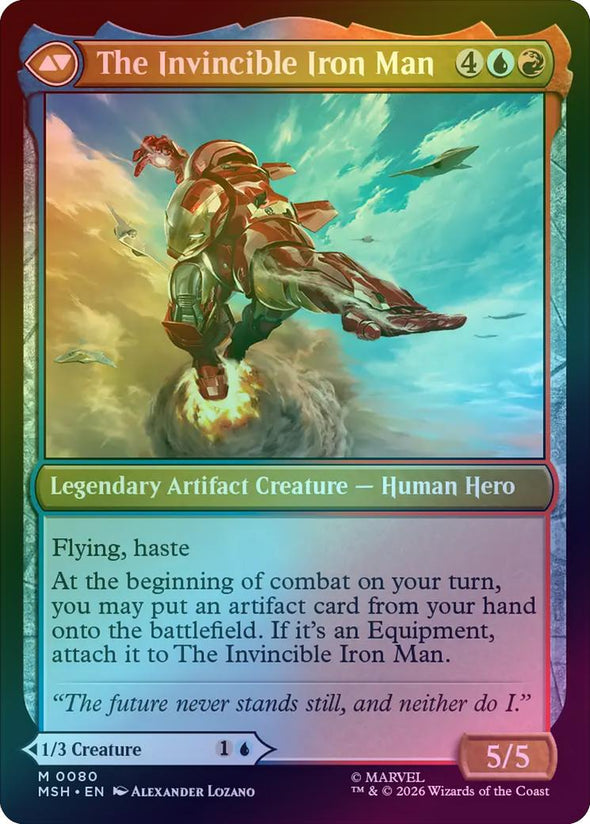 Tony Stark // The Invincible Iron Man (Foil) (MSH) (Pre-Order)