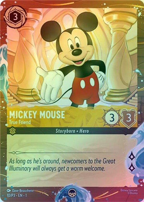 Mickey Mouse (True Friend) (Disney Cruise Promo) - 10 - Promo (Foil)