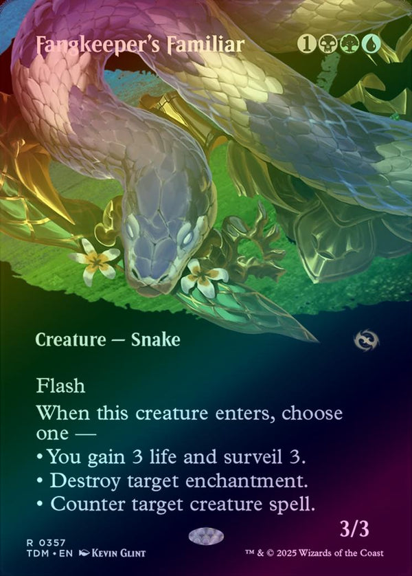 Fangkeeper's Familiar - Clan Showcase (Foil) (TDM)
