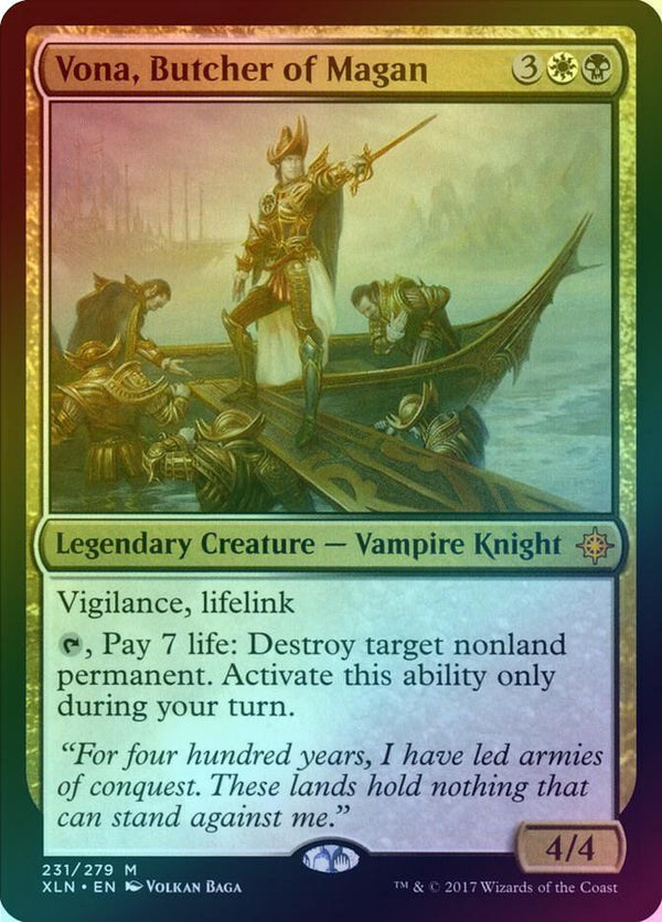 Vona, Butcher of Magan (Foil) (XLN)
