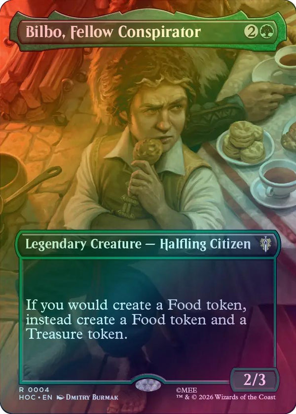 Bilbo, Fellow Conspirator - Borderless (Foil) (HOC)