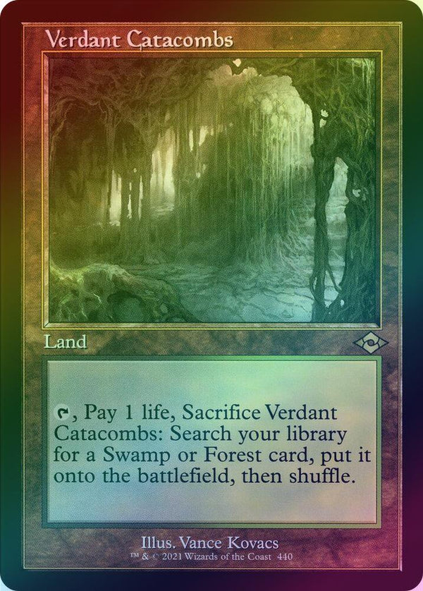 Verdant Catacombs - Retro Frame (Foil) (MH2)