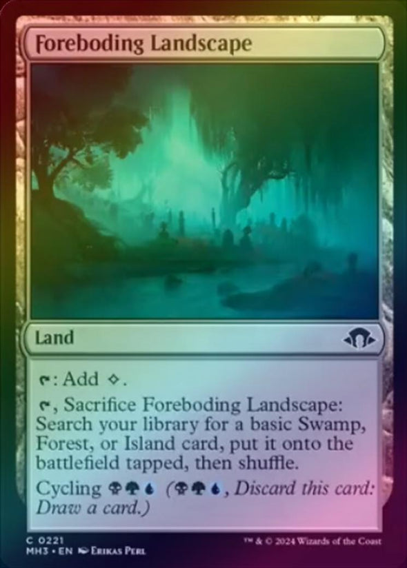 Foreboding Landscape (Foil) (MH3)