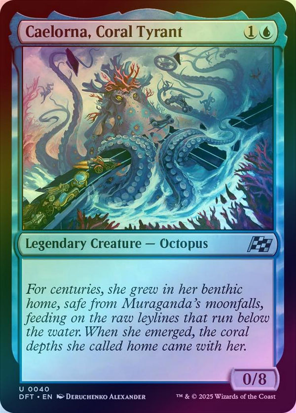 Caelorna, Coral Tyrant (Foil) (DFT)