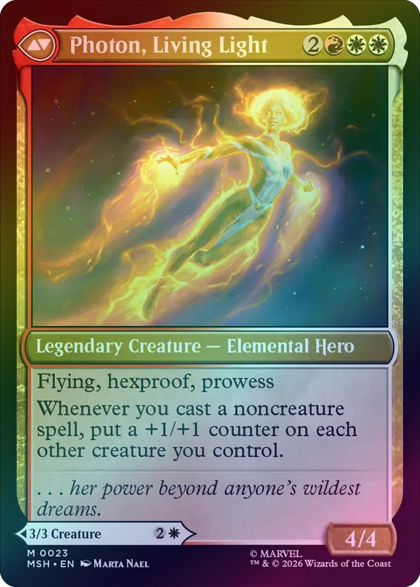 Monica Rambeau // Photon, Living Light (Foil) (MSH) (Pre-Order)