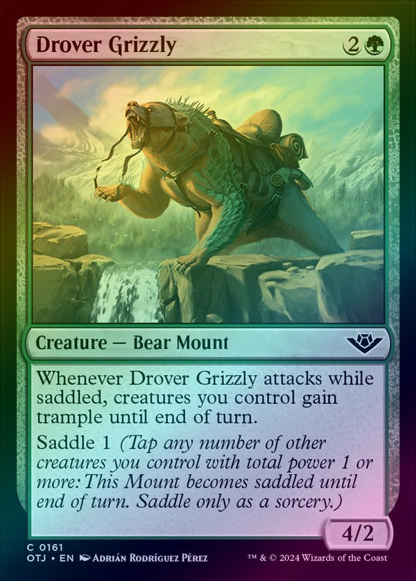 Drover Grizzly (Foil) (OTJ)