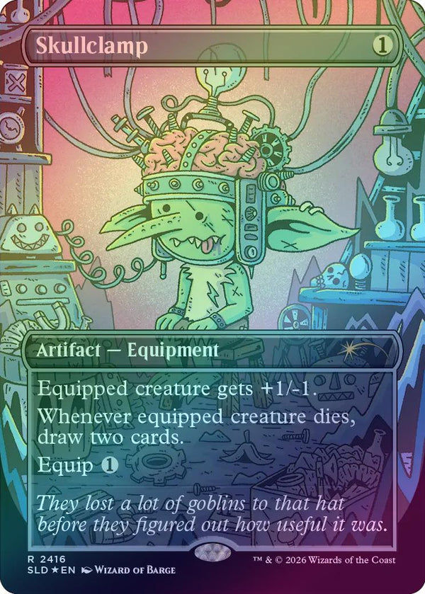Skullclamp - Goblin Storm (Foil) (SLD)