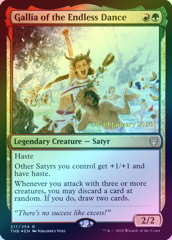 Gallia of the Endless Dance - Prerelease Promo (PTHB) (Foil)