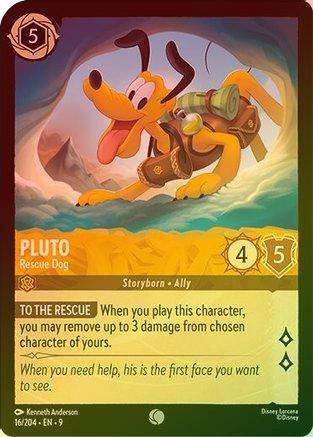Pluto (Rescue Dog) (Fabled Reprint) - 16/204 - Common (Foil)