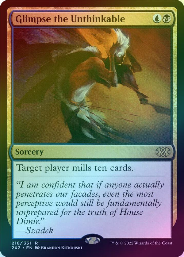 Glimpse the Unthinkable (Foil) (2X2)