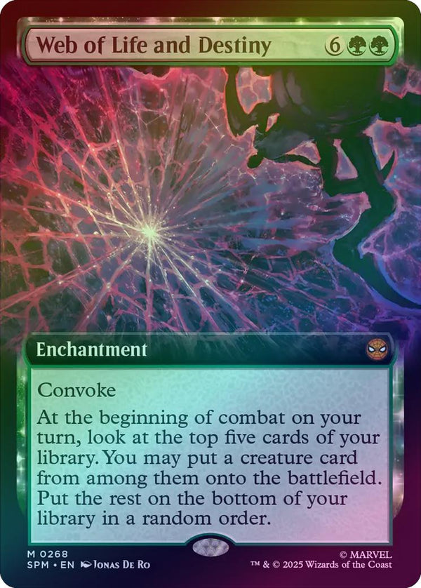 Web of Life and Destiny - Extended Art (Foil) (SPM)