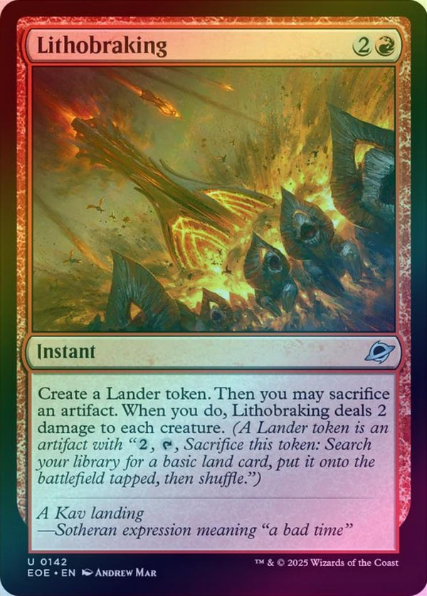 Lithobraking (Foil) (EOE)