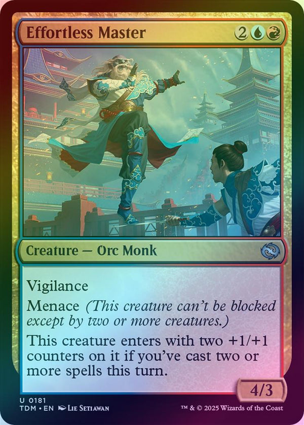 Effortless Master (Foil) (TDM)
