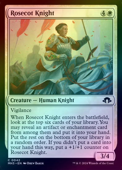 Rosecot Knight (Foil) (MH3)