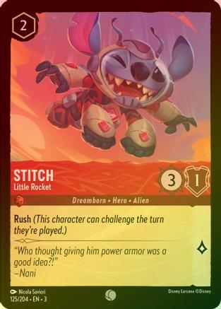 Stitch (Little Rocket) - 125/204 - Common (Foil)