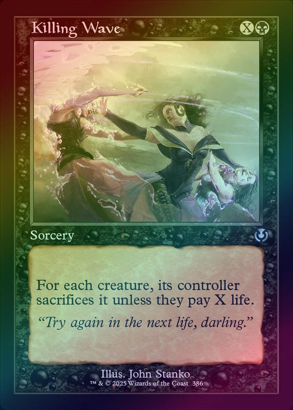 Killing Wave - Retro Frame (Foil) (INR)