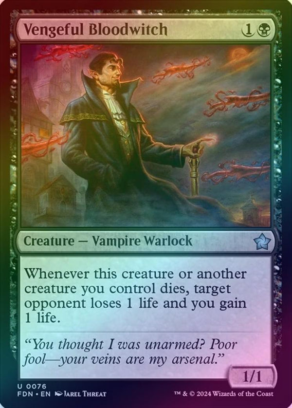 Vengeful Bloodwitch (Foil) (FDN)