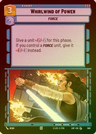 Whirlwind of Power - 580 - Common (Foil)