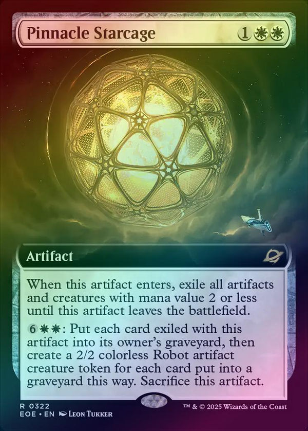 Pinnacle Starcage - Extended Art (Foil) (EOE)